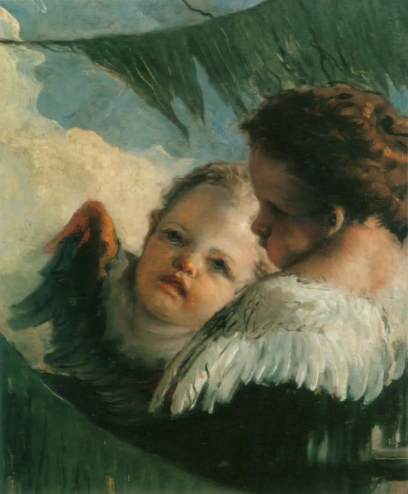 Dwa anioły - Giovanni Battista Tiepolo