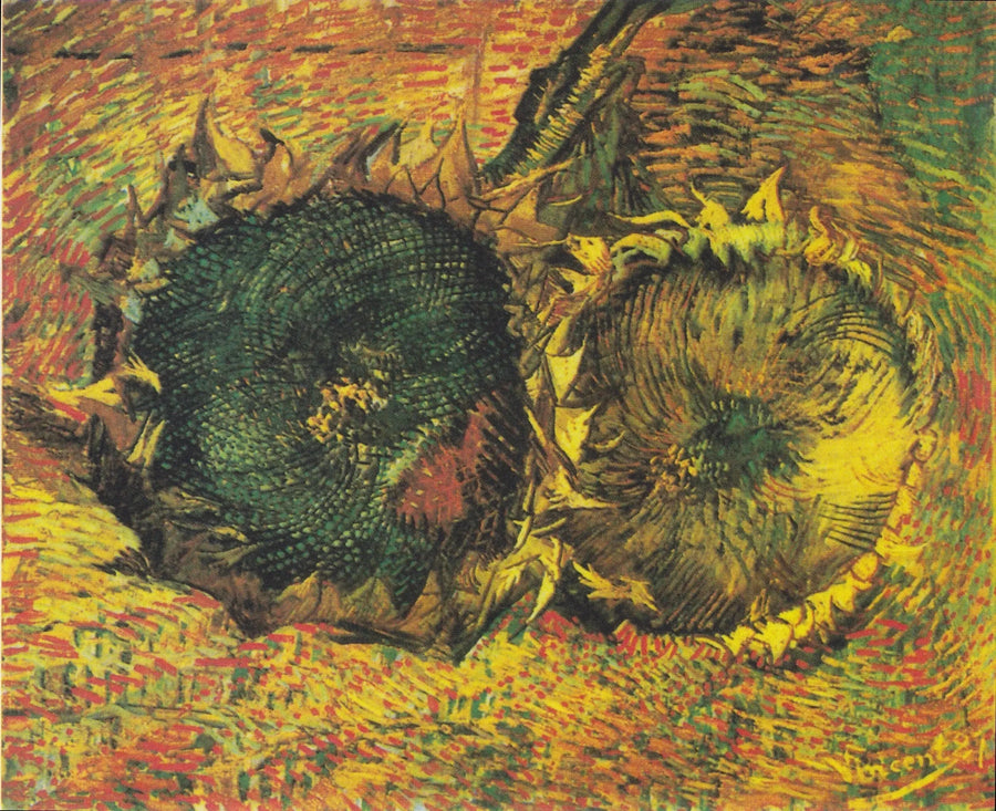 Dwa ścięte słoneczniki - Vincent van Gogh