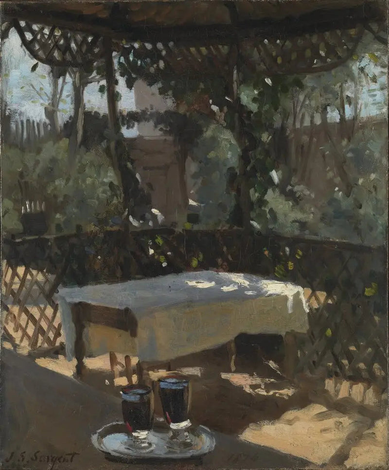 Dwa kieliszki do wina - John Singer Sargent