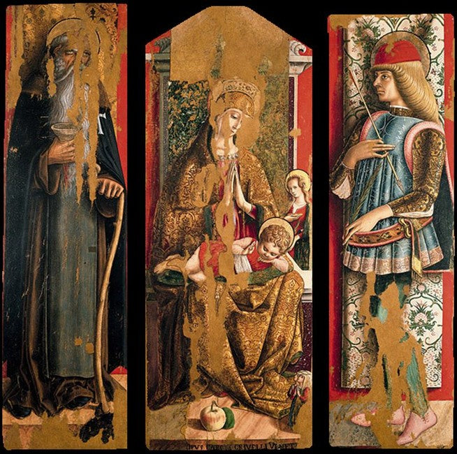 Drugi tryptyk - Carlo Crivelli