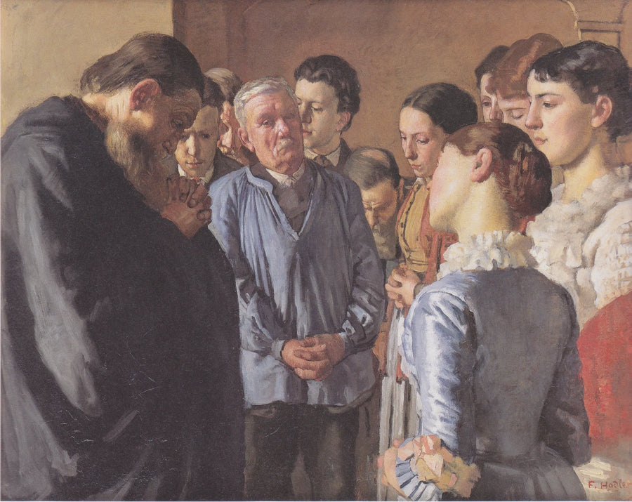 Oddanie - Ferdinand Hodler