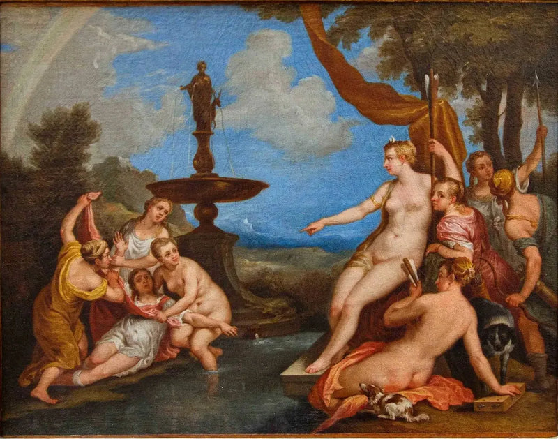 Diana odkrywa ciążę Kalisto - David Teniers Młodszy