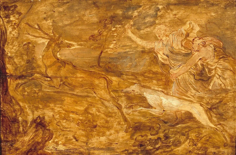 Diana na polowaniu - Antoine van Dyck