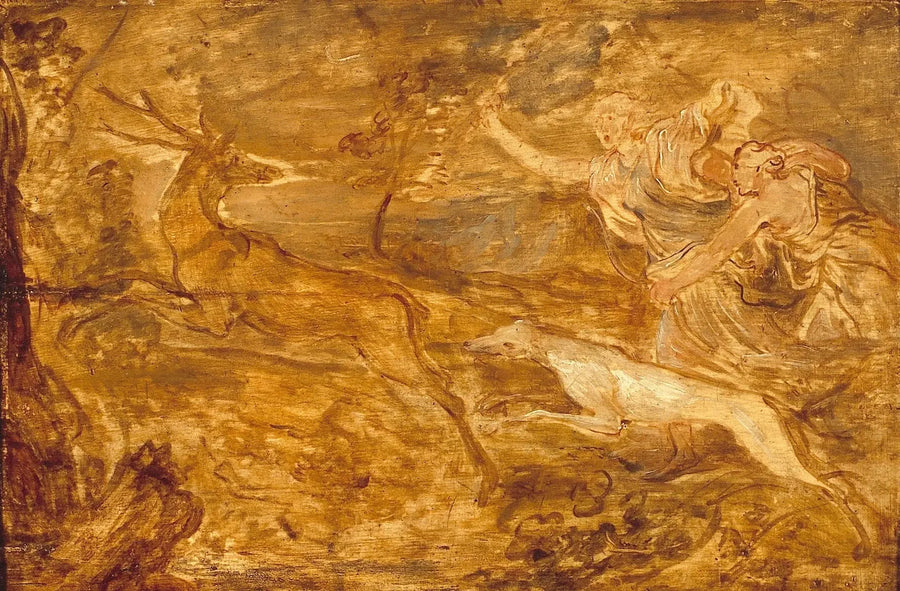 Diana na polowaniu - Antoine van Dyck