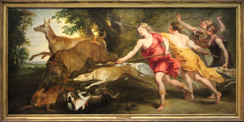 Diana myśliwa i jej nimfy - Peter Paul Rubens