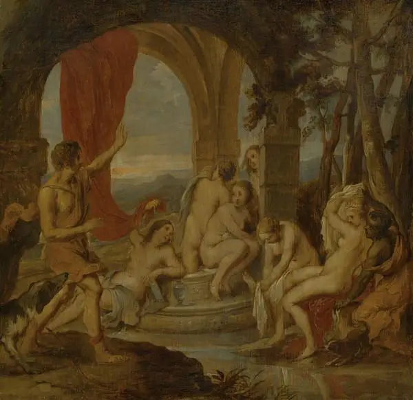 Diana i Akteon - David Teniers Młodszy