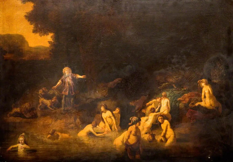 Diana i Akteon - Rembrandt