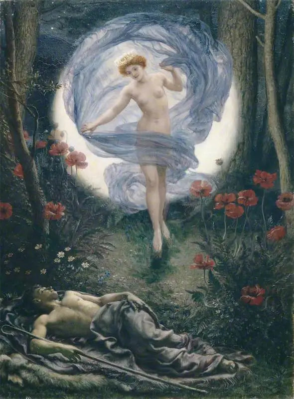 Diana i Endymion - Edward Poynter
