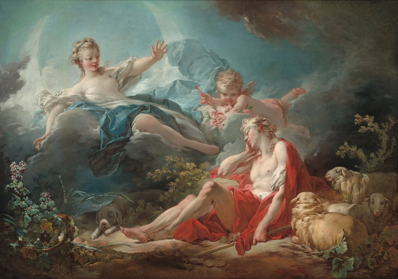 Diana i Endymion - Jean-Honoré Fragonard
