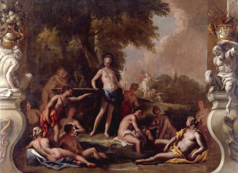 Diane i jej nimfy podczas kąpieli - Sebastiano Ricci