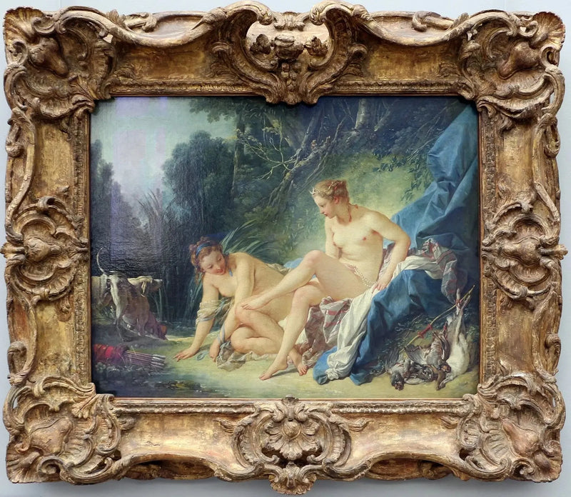 Diane wychodząca spod prysznica - François Boucher
