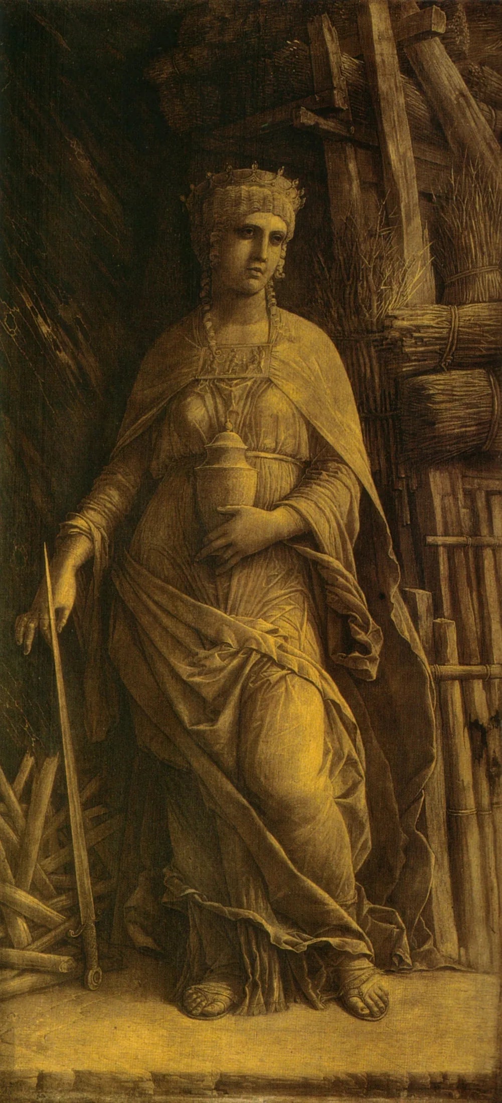 Didon - Andrea Mantegna image 1 tableau peint à l’huile sur toile