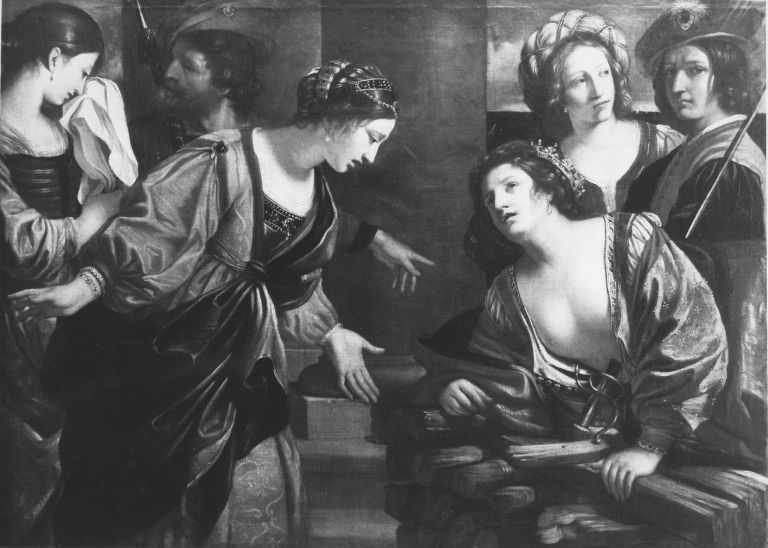 Didon na stosie - Guercino
