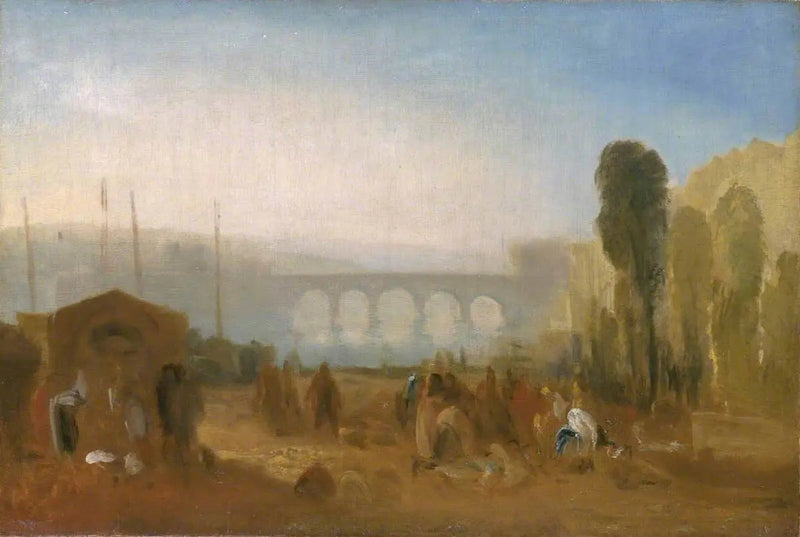 Dieppe: Port z Quai Henri IV - J. M. W. Turner