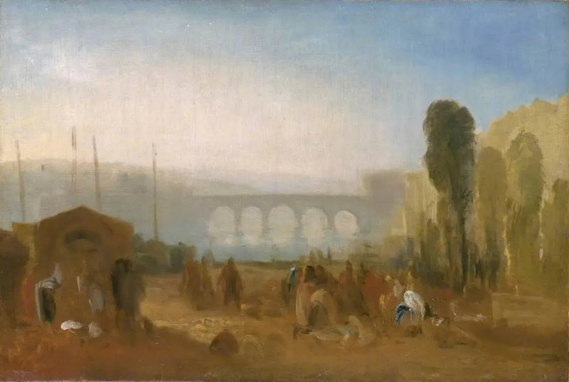 Dieppe: Port z Quai Henri IV - J. M. W. Turner