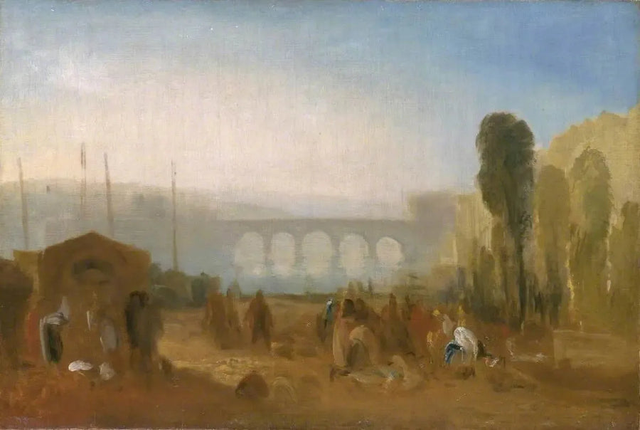 Dieppe: Port z Quai Henri IV - J. M. W. Turner
