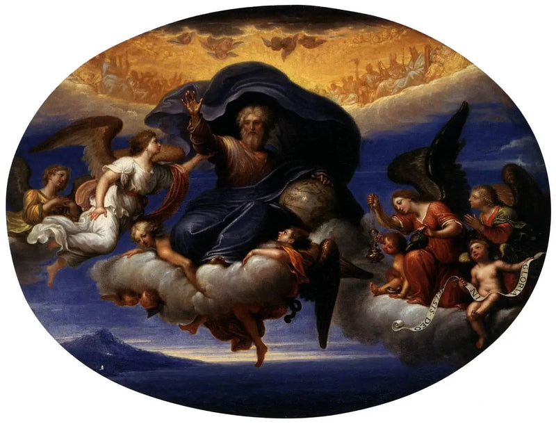Bóg Ojciec - Pierre Mignard