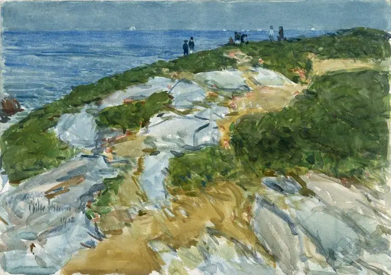 Niedzielny poranek, Appledore - Childe Hassam