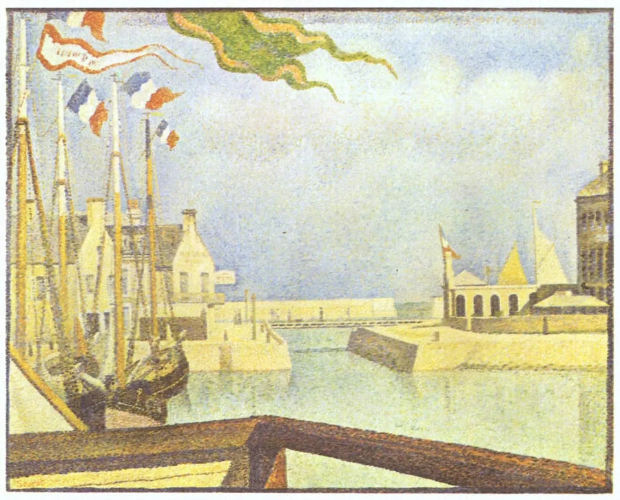 Niedziela, Port-en-Bessin - Georges Seurat
