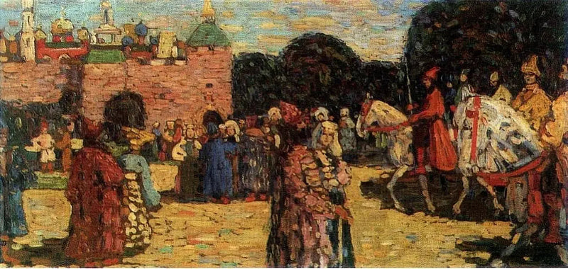 Niedziela (stary rosyjski) - Wasilij Kandinsky