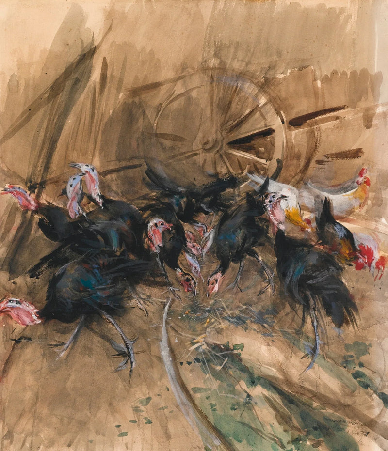 Indyki - Giovanni Boldini