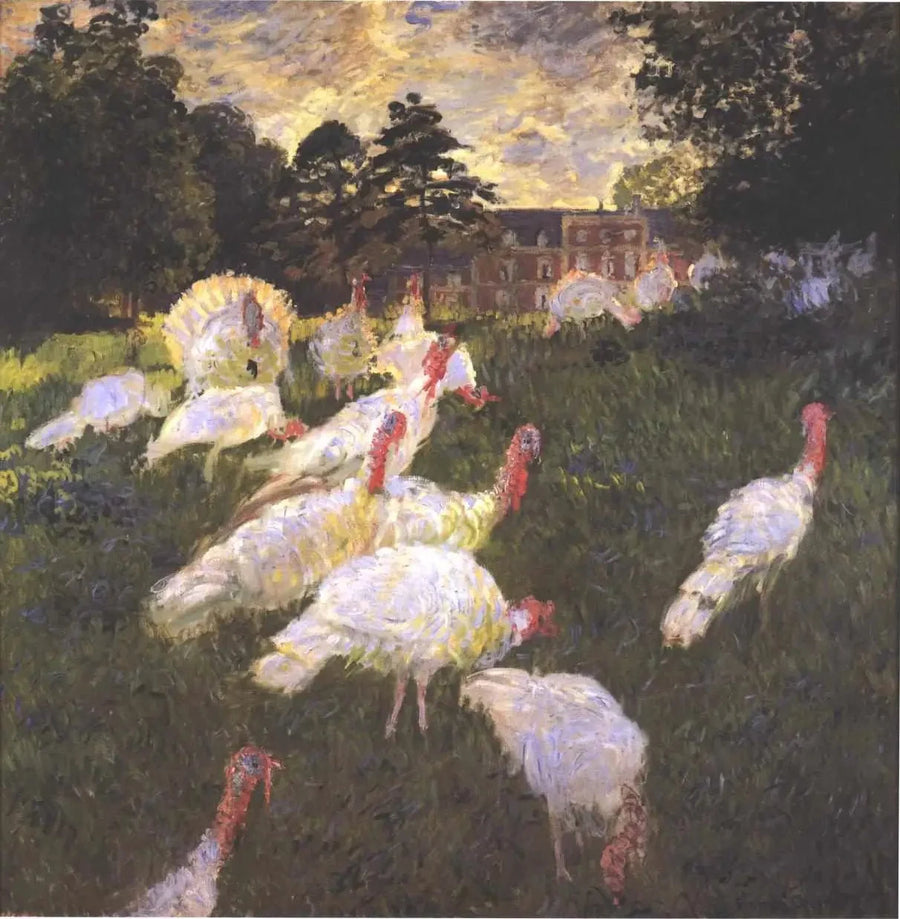 Indyki - Claude Monet