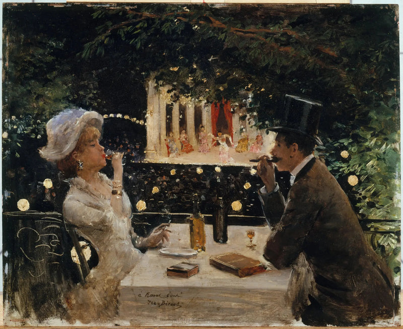 Kolacja w Ambasadach - Jean Béraud