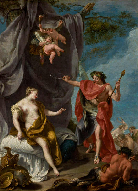 Dionizos i Ariadna - Giovanni Battista Pittoni