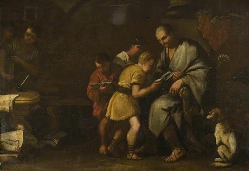 Dionizos, tyran Syrakuz - Luca Giordano