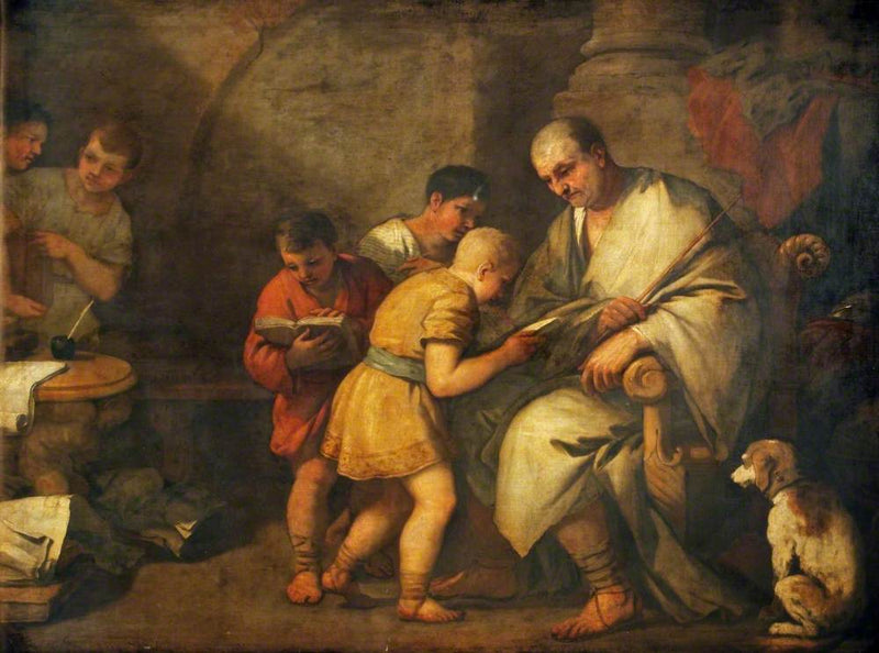 Dionizos, tyran Syrakuz - Luca Giordano