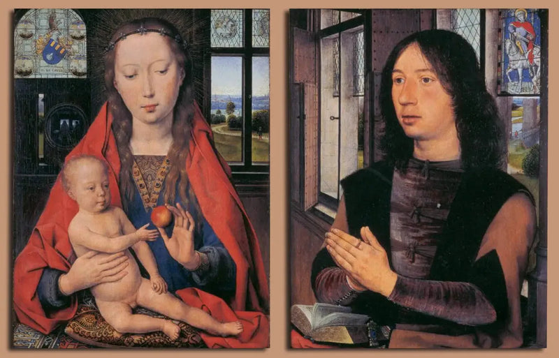 Diptyk Maarten van Nieuwenhove - Hans Memling