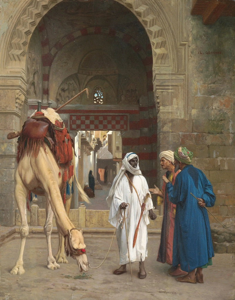 Spór Arabów - Jean-Léon Gérôme