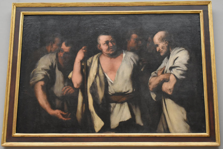 Spór filozofów - Luca Giordano