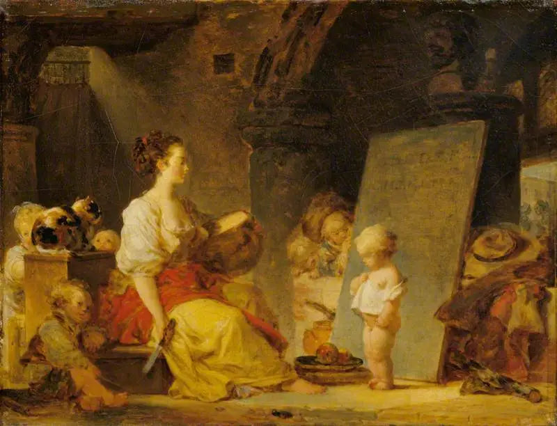 Powiedz mi, proszę - Jean-Honoré Fragonard