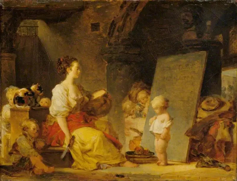 Powiedz mi, proszę - Jean-Honoré Fragonard