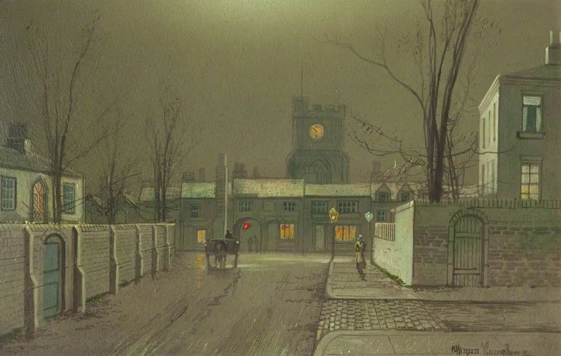 Porty Liverpool (panel 4 z 5) - John Atkinson Grimshaw