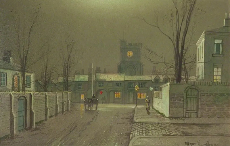 Porty Liverpool (panel 4 z 5) - John Atkinson Grimshaw