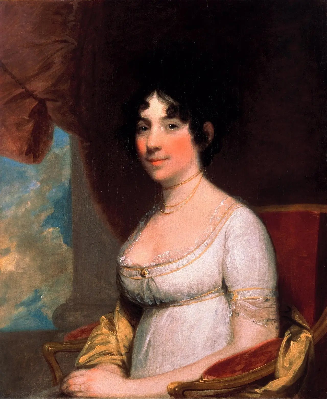 Dolley Payne Madison - Gilbert Stuart - Alpha Reproduction