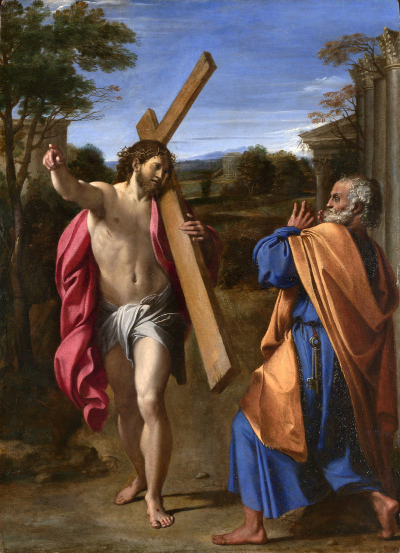Domine, quo vadis? - Annibale Carracci