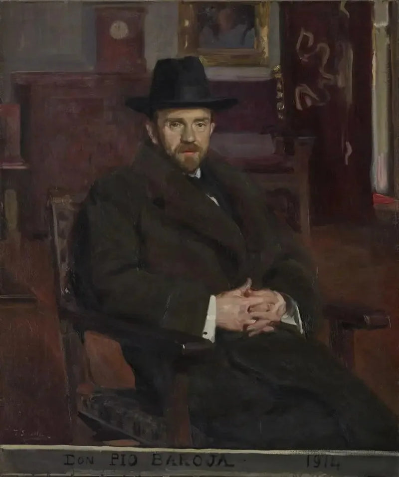 Don Pio Baroja i Nessi - Joaquín Sorolla