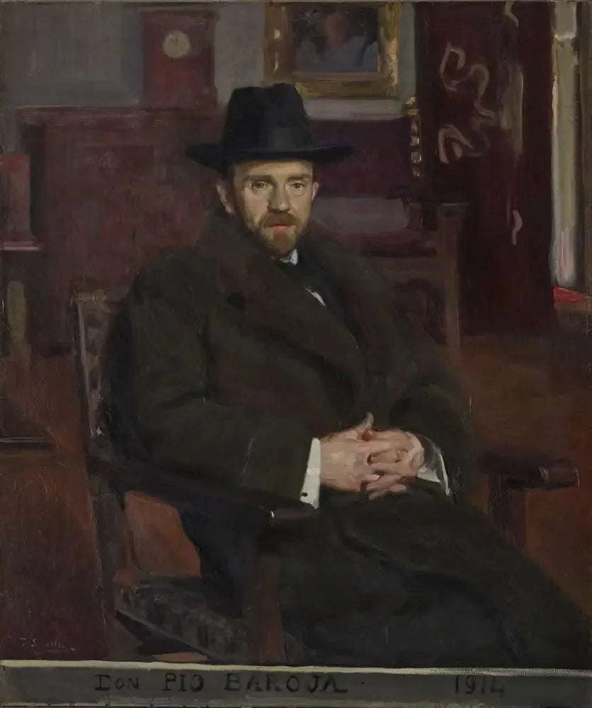 Don Pio Baroja i Nessi - Joaquín Sorolla