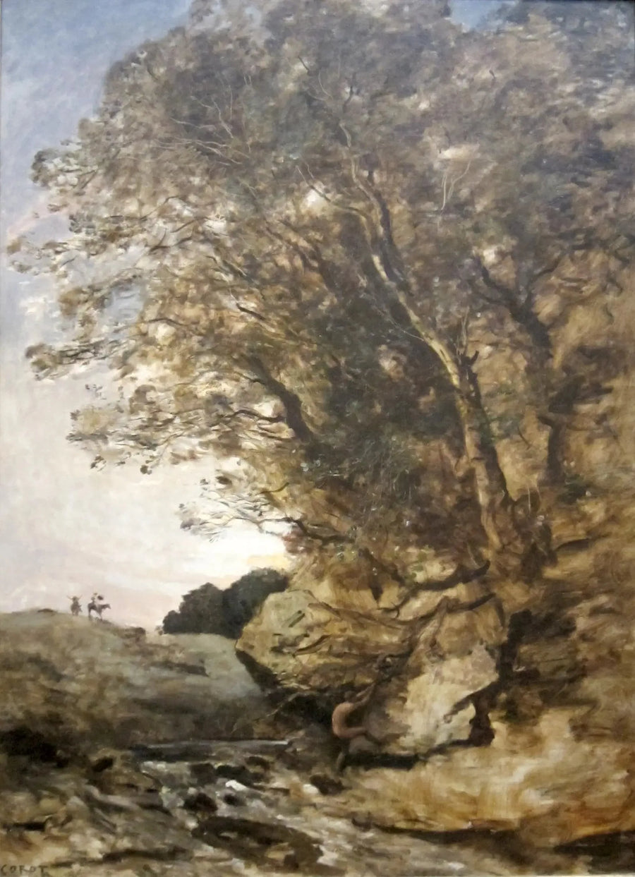 Don Kichote - Jean-Baptiste Camille Corot