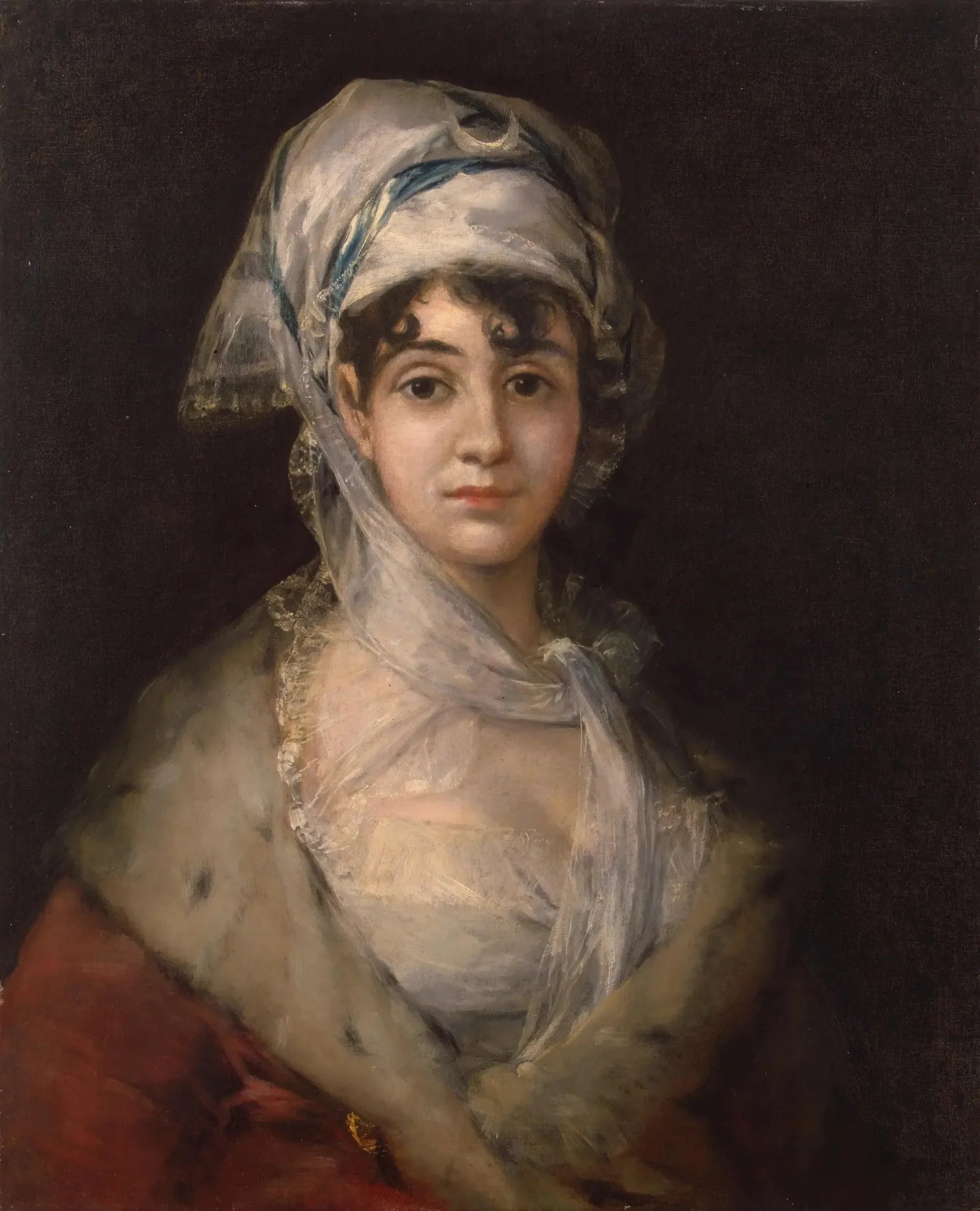 Doña Antonia Zárate - Francisco de Goya image 1 tableau peint à l’huile sur toile