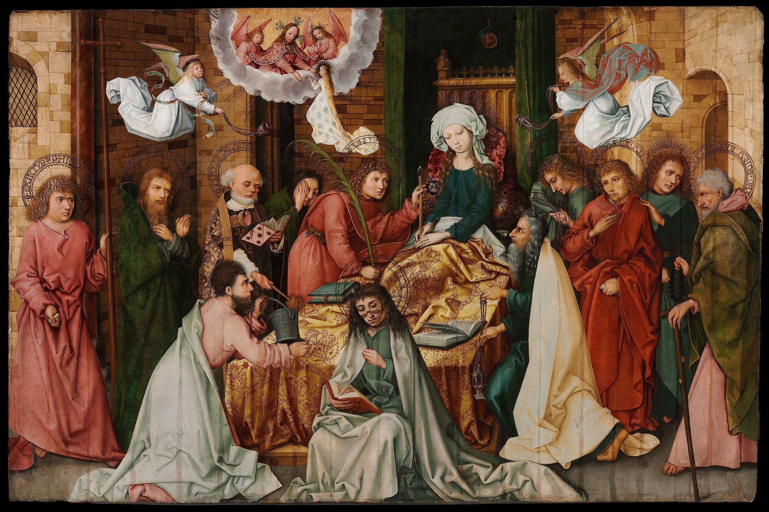 Dormition de la Vierge - Hans Holbein the Elder - Alpha Reproduction