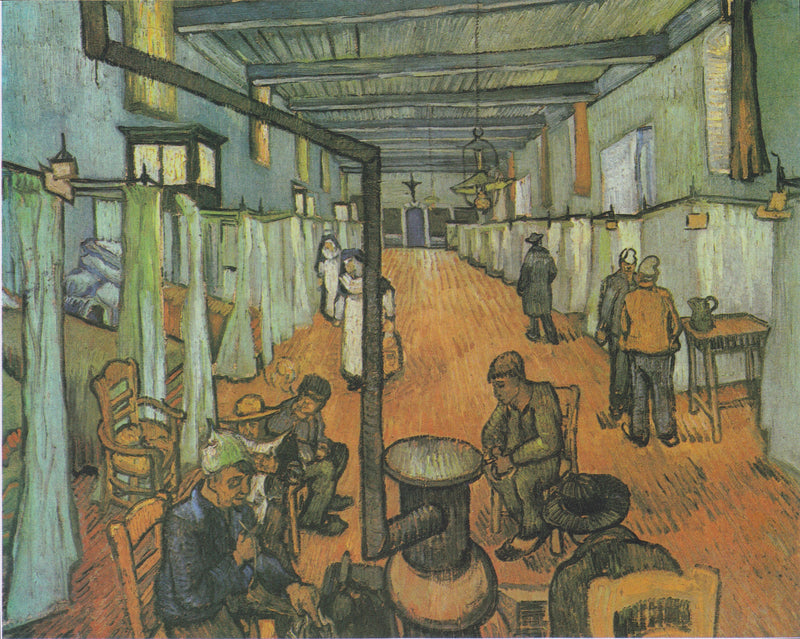 Sypialnia w szpitalu w Arles - Vincent van Gogh