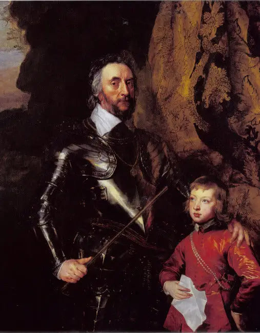 Podwójny portret Thomasa Howarda, 21. hrabiego Arundel (1585-1646), z jego wnukiem, Thomasem Howardem, późniejszym 22. hrabią Arundel i 5. księciem Norfolk - Antoine van Dyck