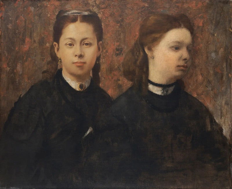 Podwójny Portret - Kuzyni Malarza - Edgar Degas
