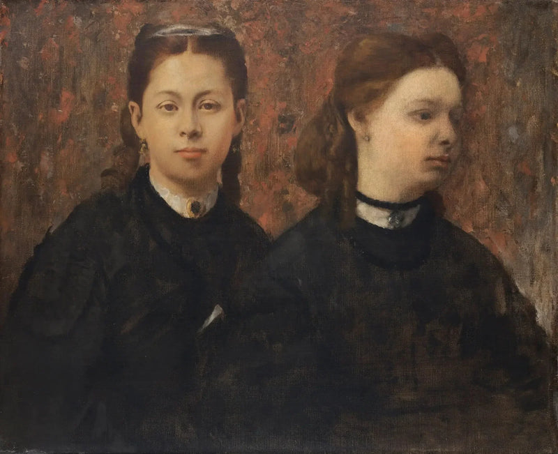 Podwójny Portret - Kuzyni Malarza - Edgar Degas