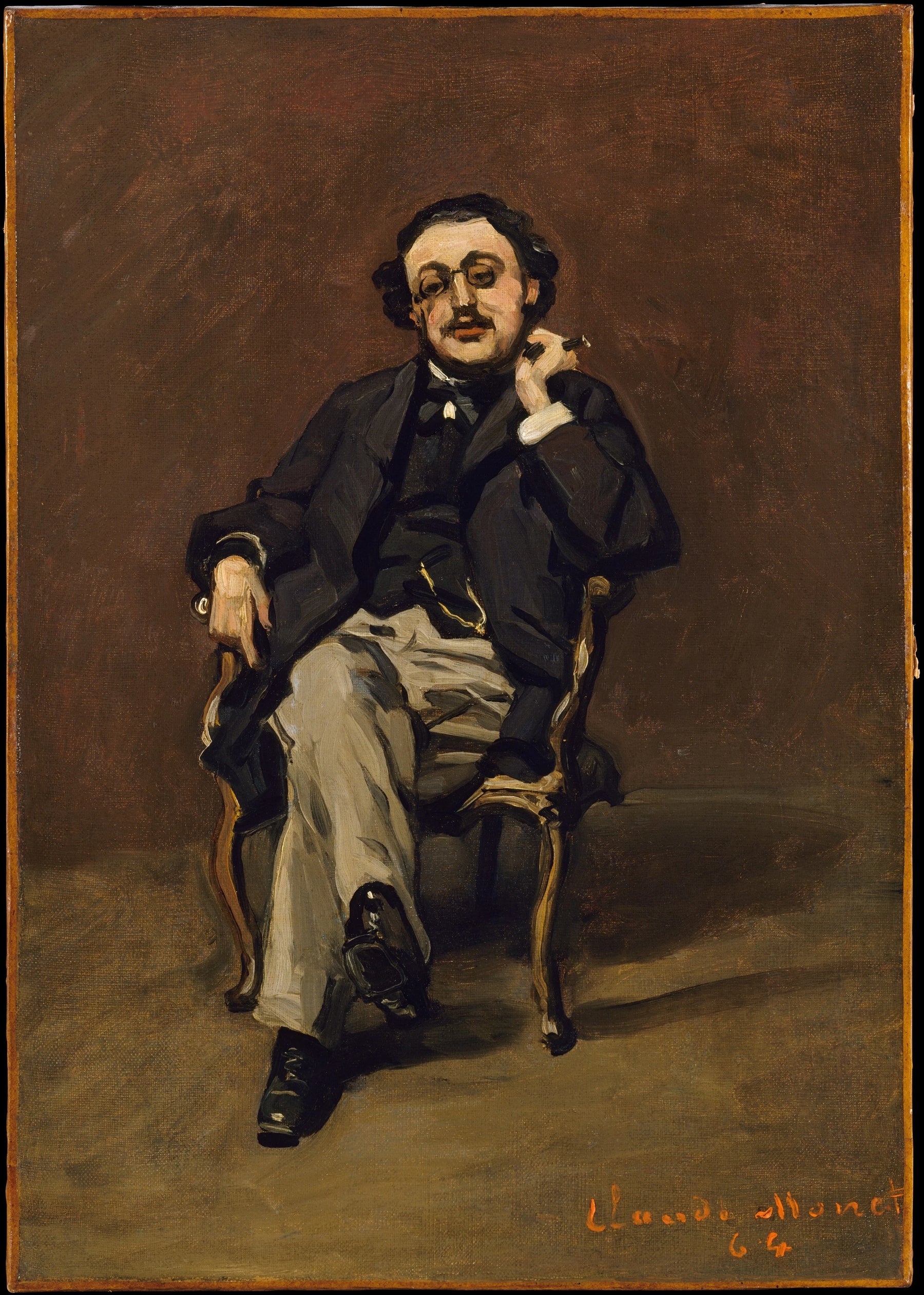 Dr Leclenché W43 par Claude Monet, 1864, Metropolitan Museum of Art