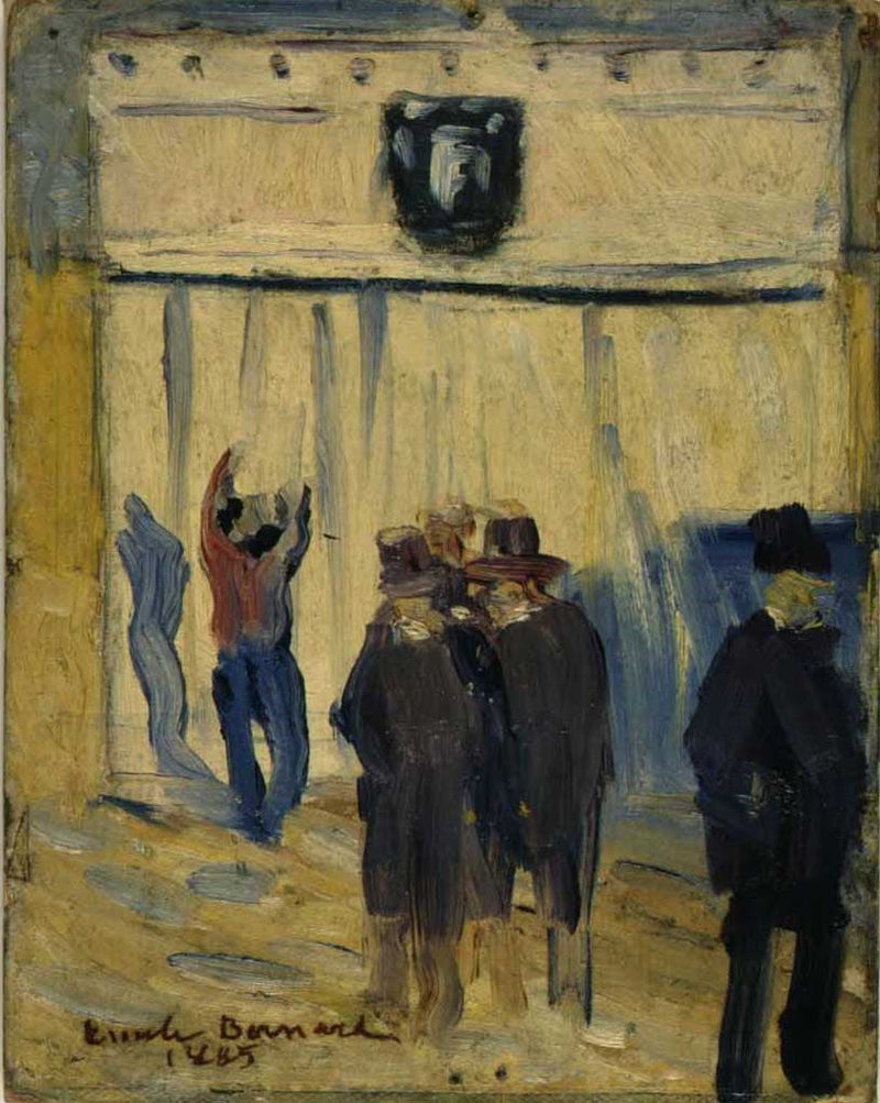 Sztandary pogrzebowe - Émile Bernard